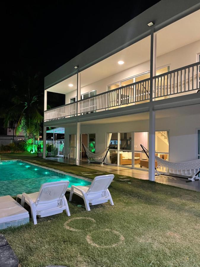 Casa Blanca Hibiscus Angra De Ipioca Maceioヴィラ エクステリア 写真