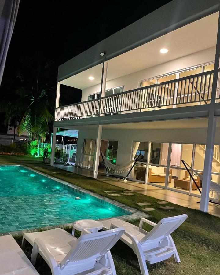 Casa Blanca Hibiscus Angra De Ipioca Maceioヴィラ エクステリア 写真