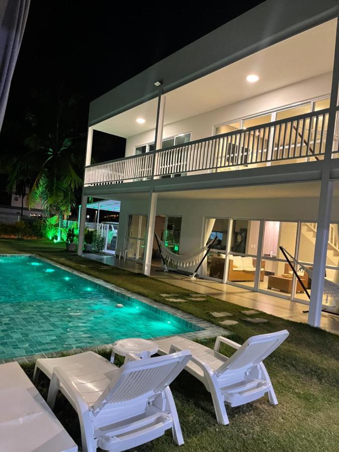 Casa Blanca Hibiscus Angra De Ipioca Maceioヴィラ エクステリア 写真