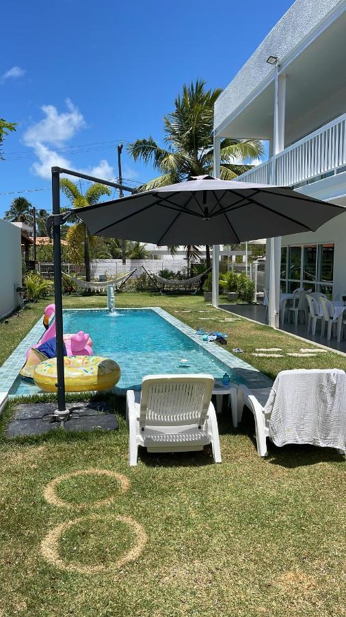 Casa Blanca Hibiscus Angra De Ipioca Maceioヴィラ エクステリア 写真